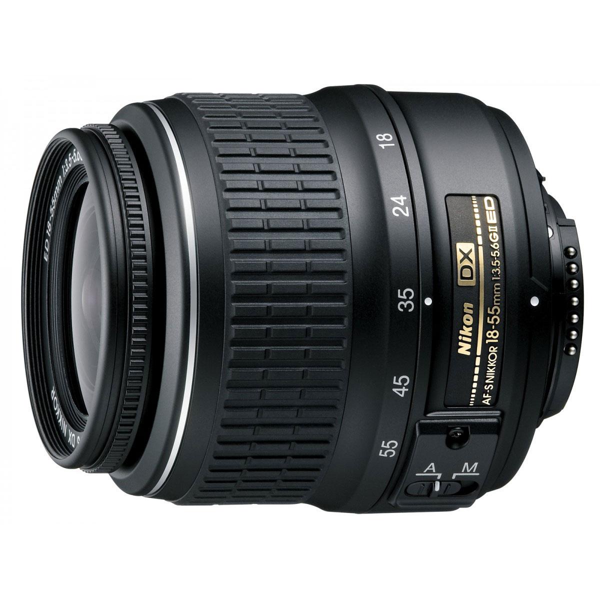 Nikon AF-P DX Nikkor 18-55mm f/3.5-5.6G VR II (bulk packed)