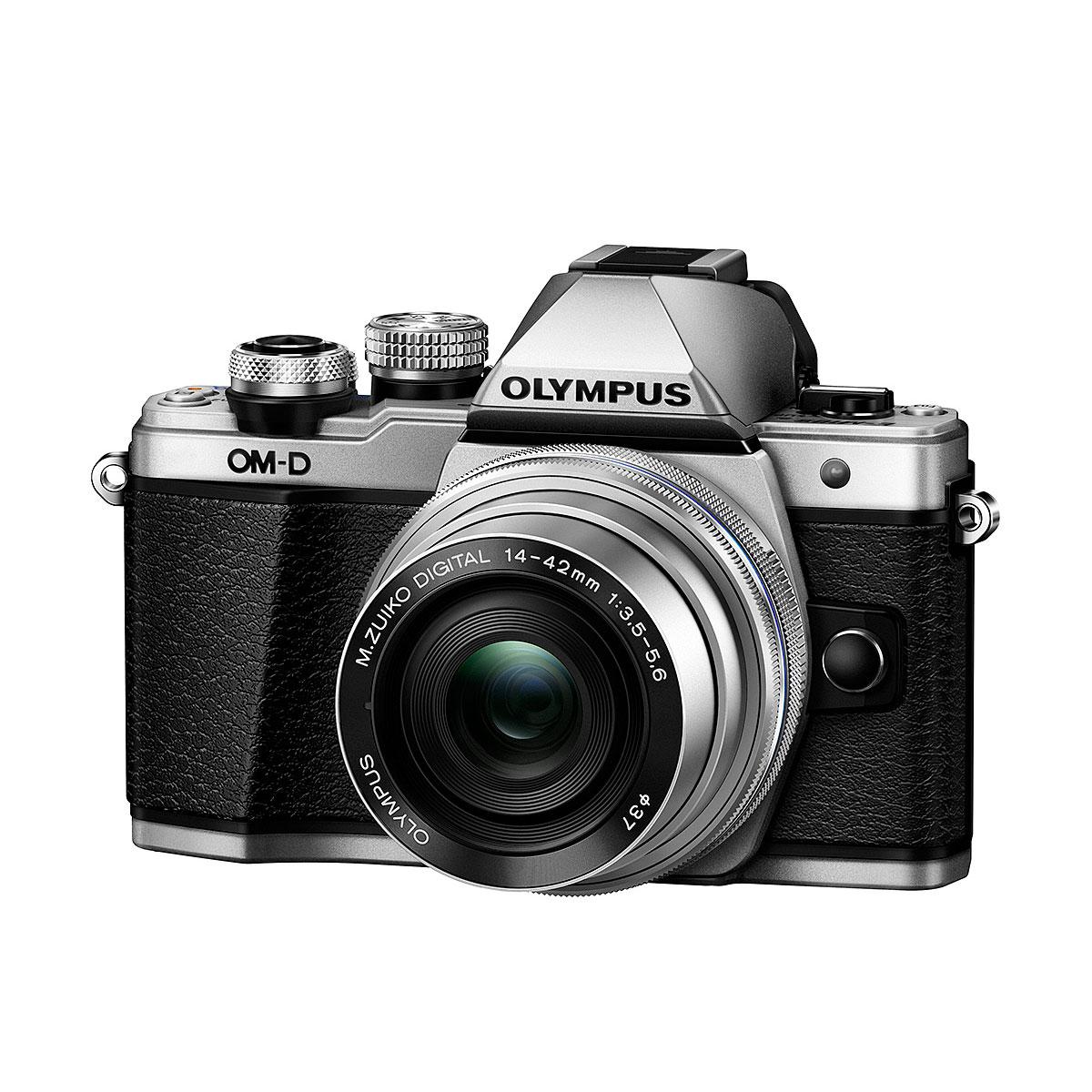 Olympus OM-D E-M10 mark II hopea + M.Zuiko 14-42 EZ - Olympus OM-D E-M10 Mark II