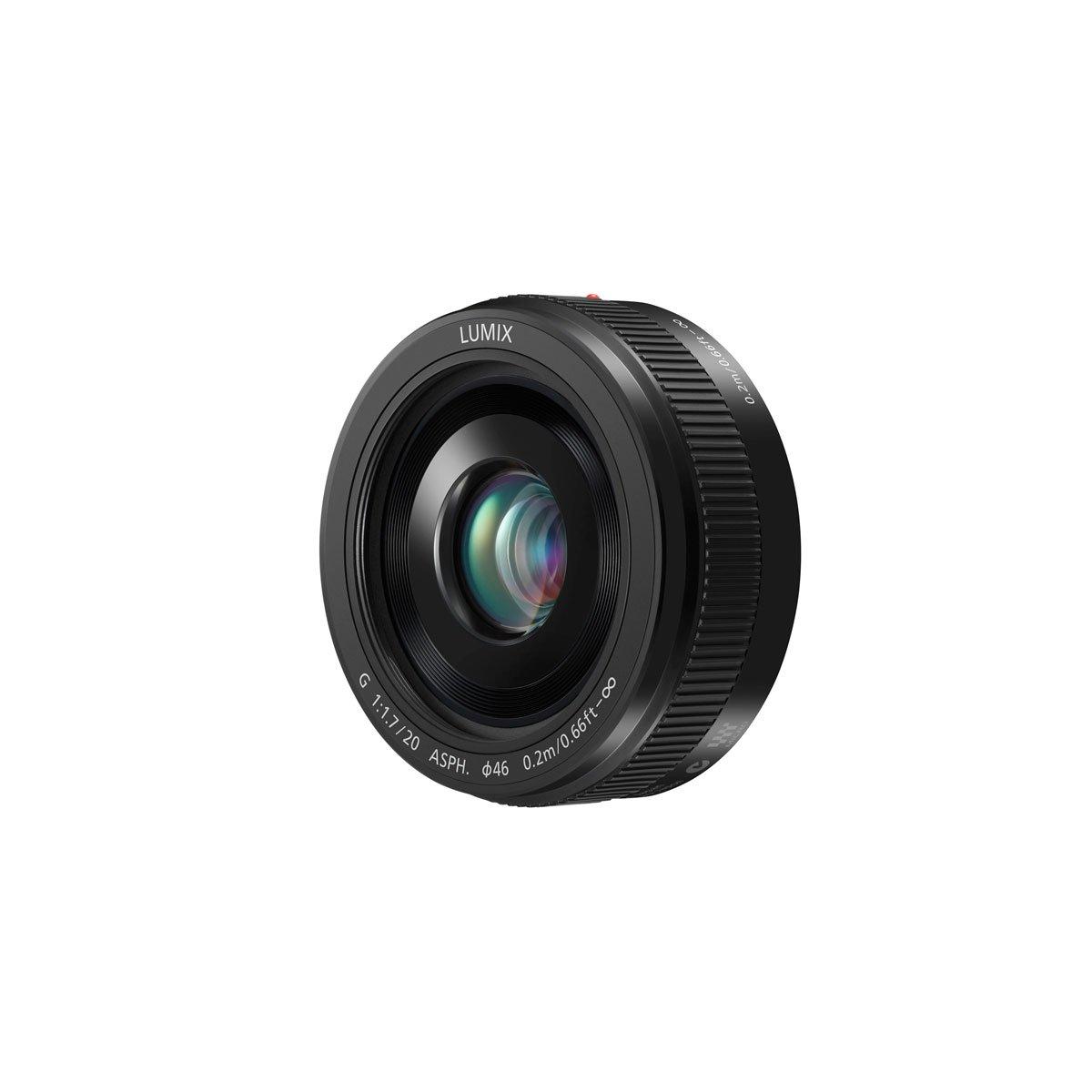 Panasonic Pancake f/1.7 20mm linssi – Musta