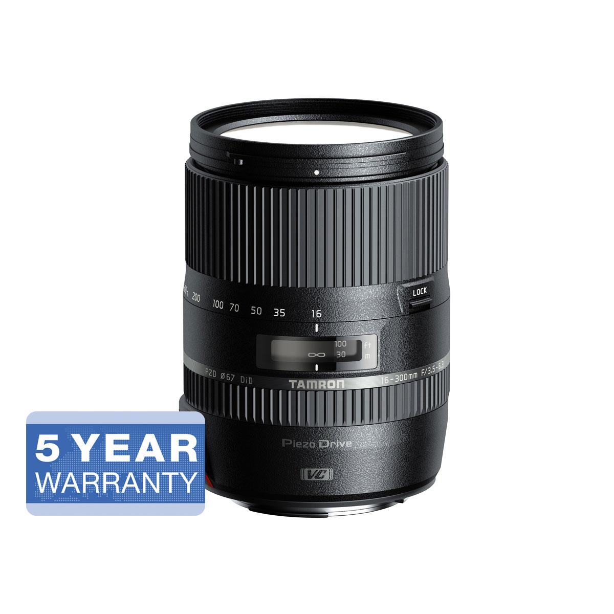 Tamron 16-300mm f/3.5-6.3 DI II VC PZD – Canon