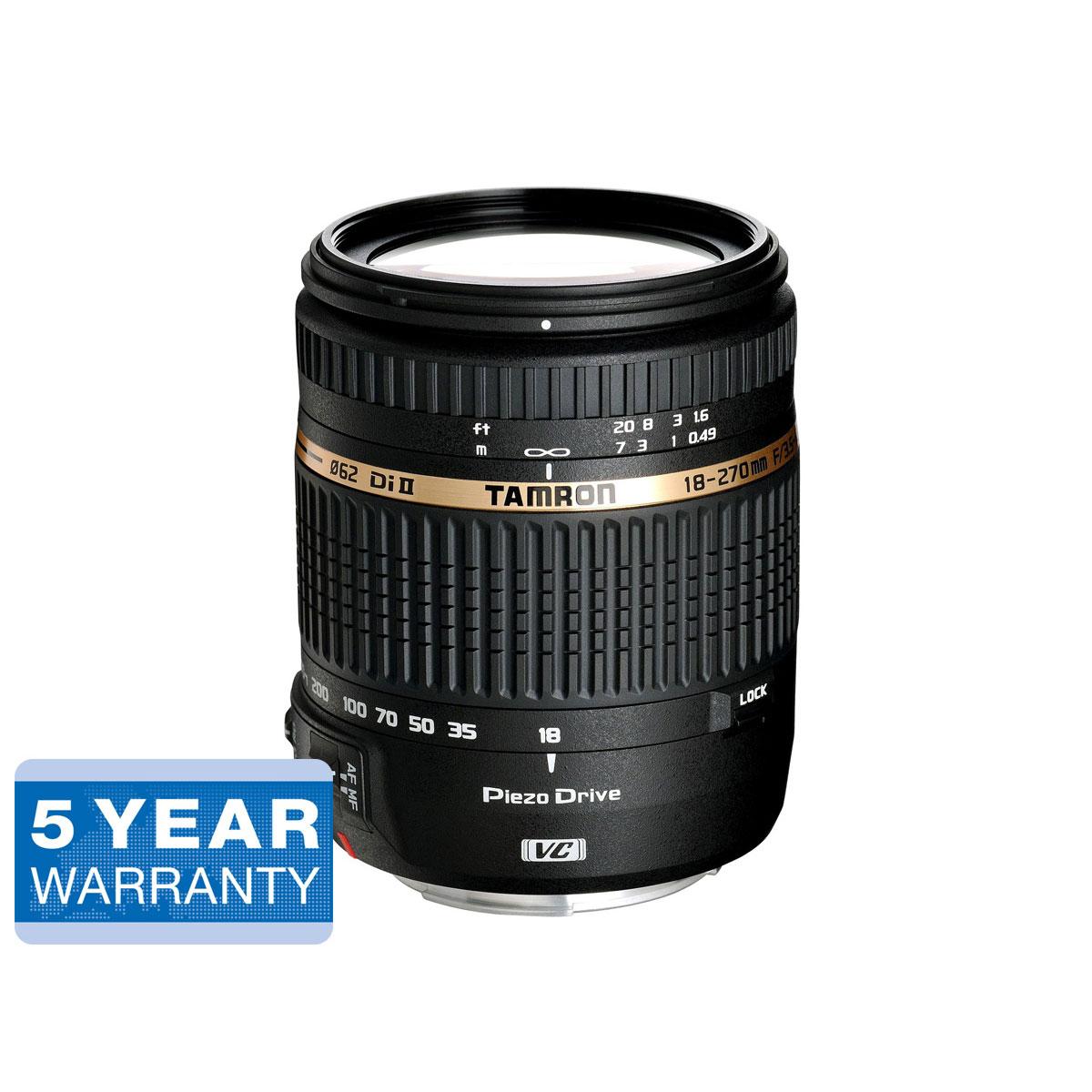 Tamron AF 18-270mm f/3.5 -6.3 Di II VC PZD – Canon