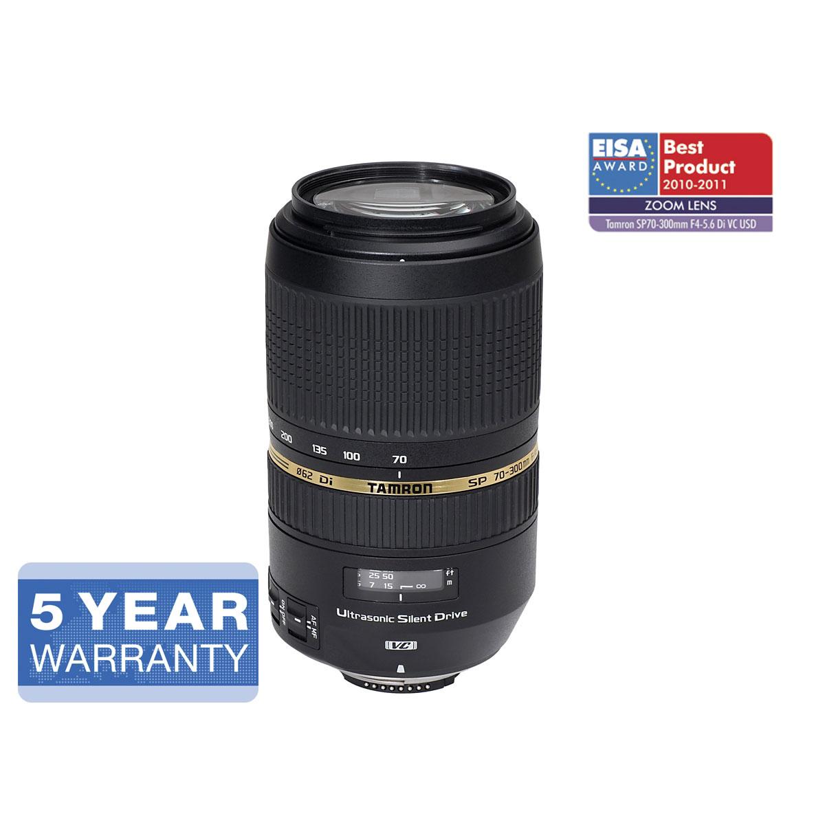 Tamron SP AF 70-300 f/4-5.6 Di VC USD – Canon