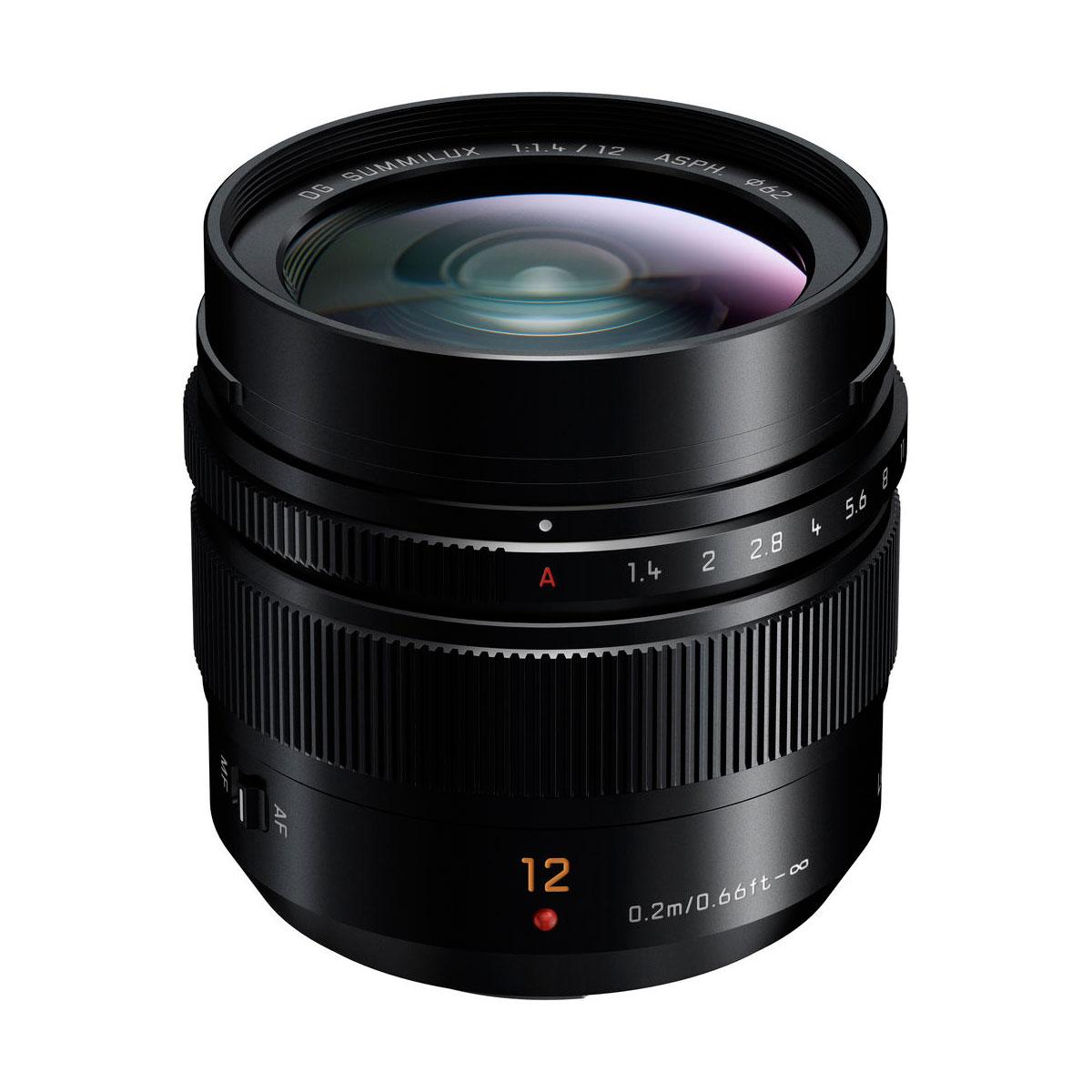 Panasonic Leica 12mm f/1.4 ASPH