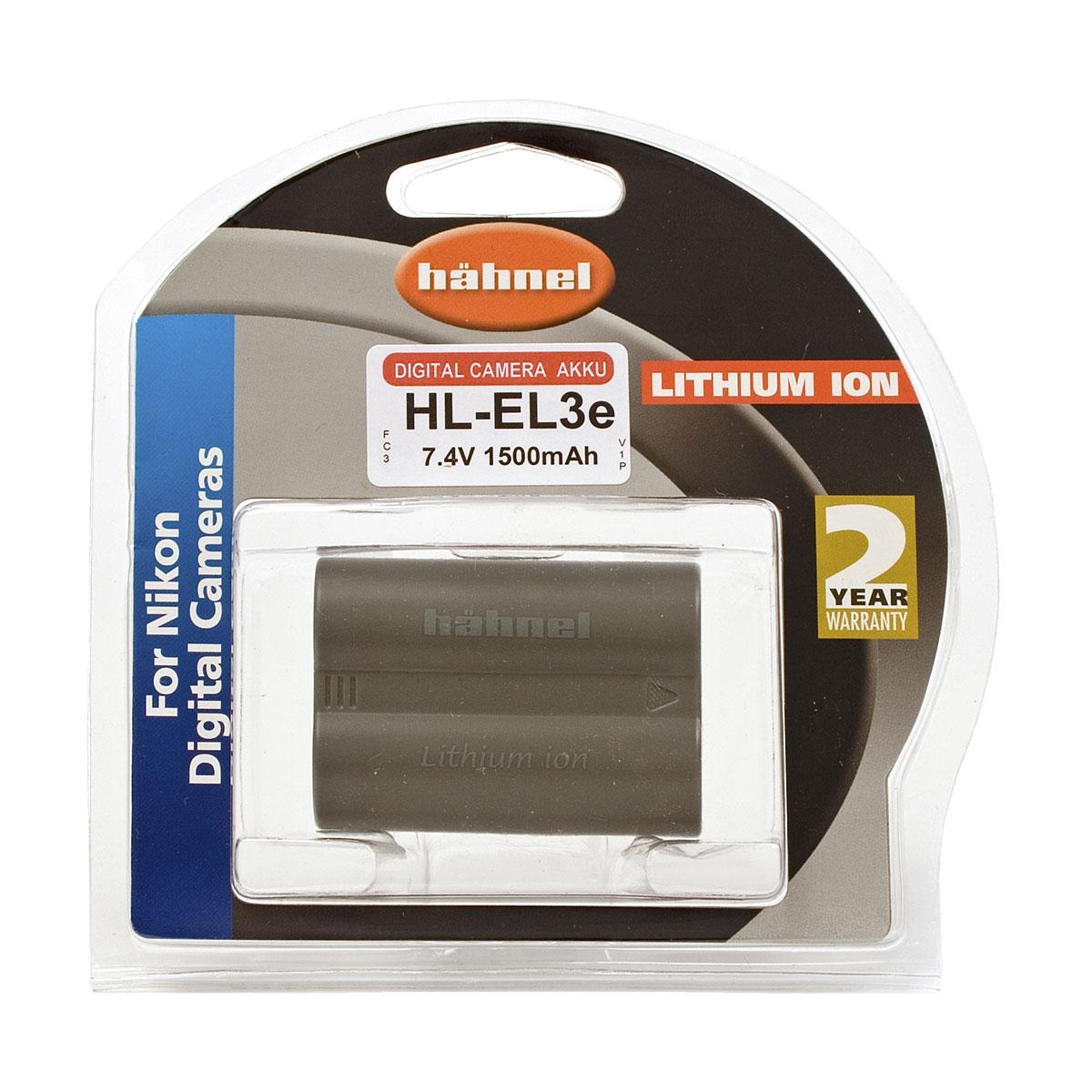Hähnel akku Nikon HL-EL3e