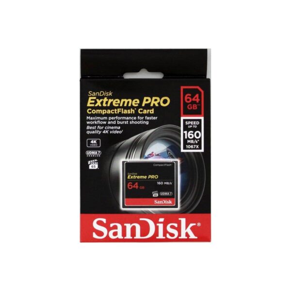 Sandisk CF Extreme Pro 64GB 160MB/s UDMA7