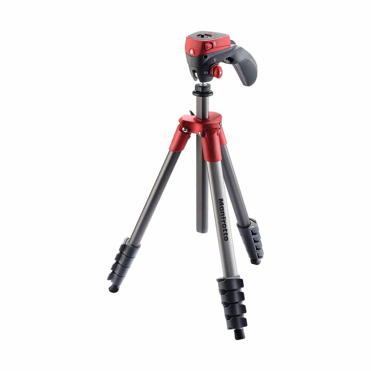 Manfrotto Jalustakitti Compact Action Punainen