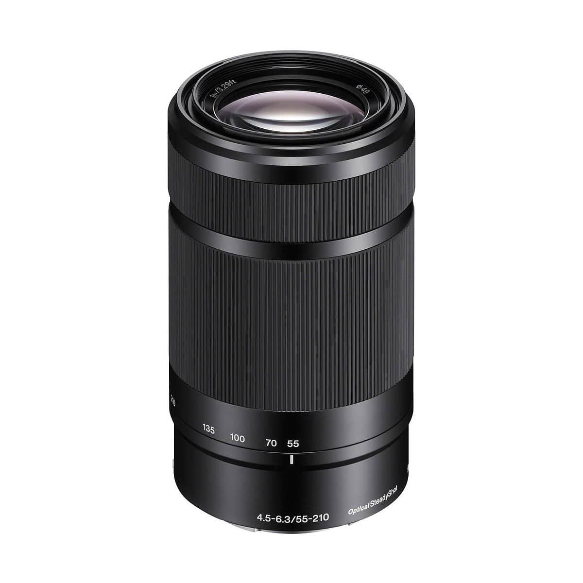 Sony E 55-210mm f/4.5-6.3 OSS (musta)
