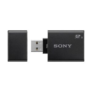 Sony 128GB SF-G Series UHS-II SDXC Muistikortti + UHS-II MRW-S1 kortinlukija