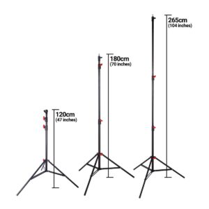 Lencarta Pneumatic Air Light Stand 265cm