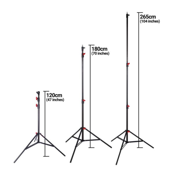 Lencarta Pneumatic Air Light Stand 265cm