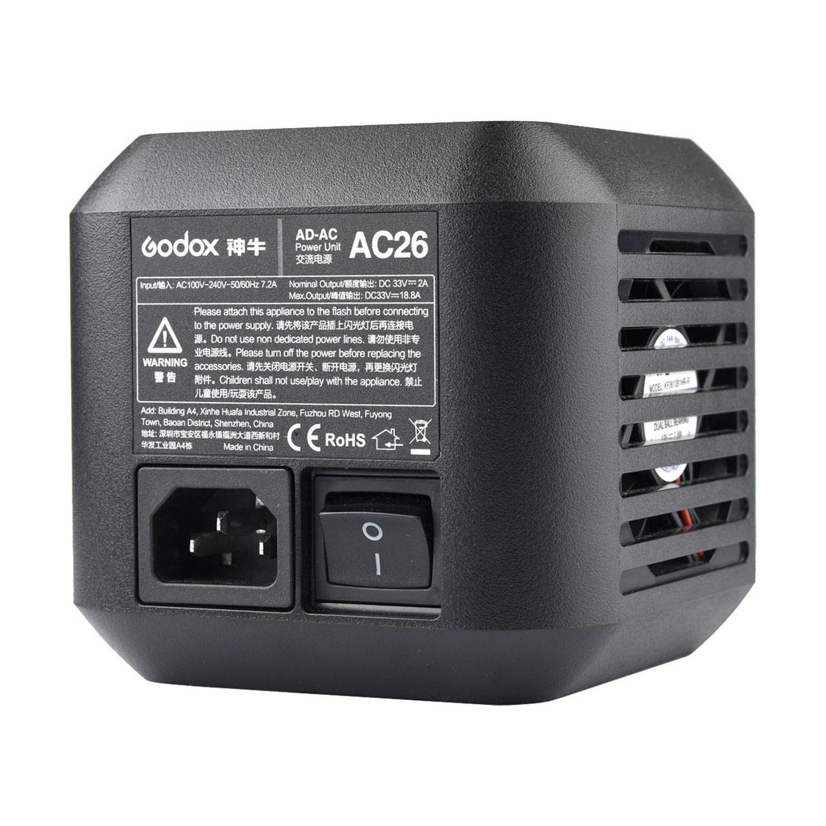 Godox AC-26 AD600 pro power supply
