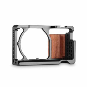 SmallRig Cage with Wooden Handgrip for Sony A6000 / A6300 / A6500 2082 SmallRig Cage with Wooden Handgrip for Sony A6000 / A6300 / A6500 2082