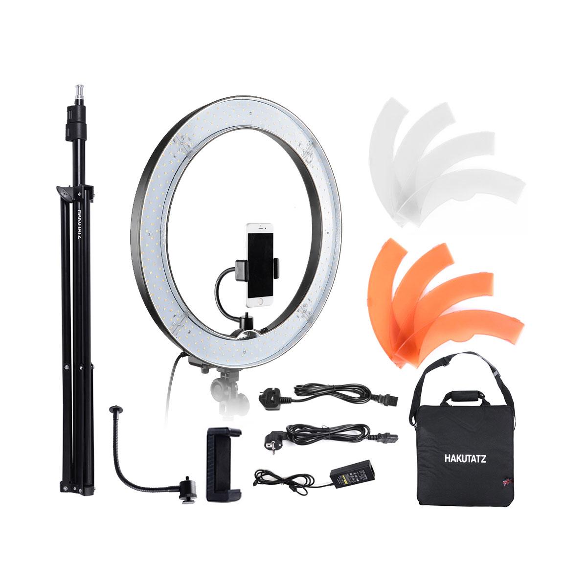 Hakutatz 19″ LED Ring Light + Jalkastandi
