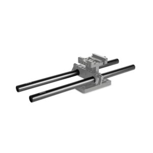 SmallRig 2pcs 15mm Black Aluminum Alloy Rod (M12-30cm) 1053
