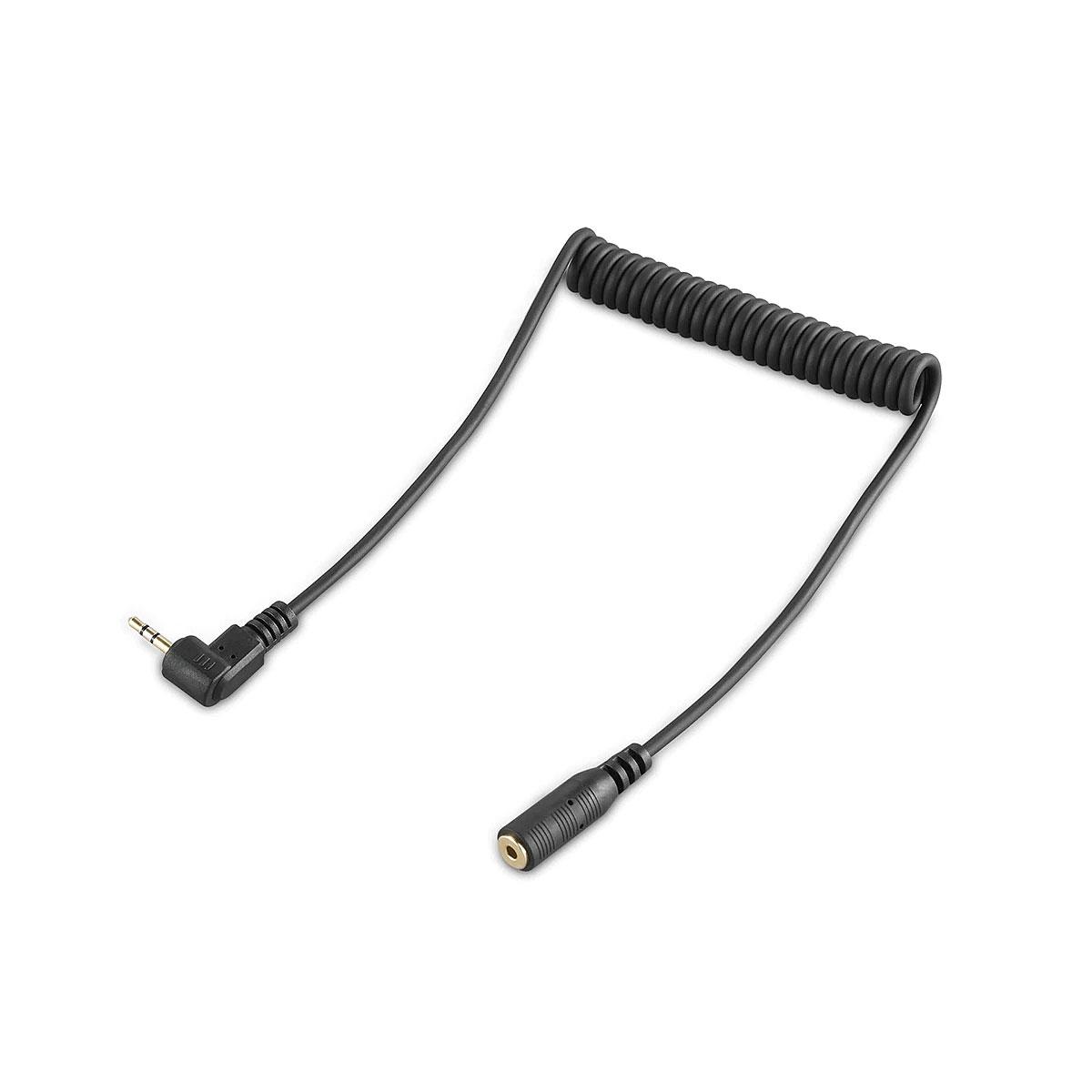 Smallrig Coiled Male to Female 2.5mm LANC Extension Cable 2201