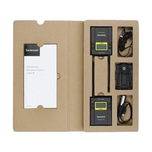 Saramonic UwMic9 RX9+TX9+TX9 UHF Wireless Lavalier