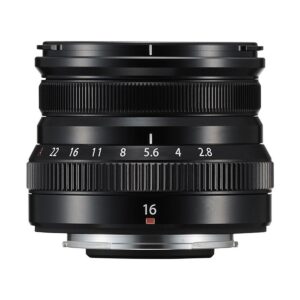 Fujinon XF 16mm F2.8 R WR Musta