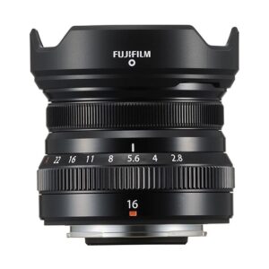 Fujinon XF 16mm F2.8 R WR Musta