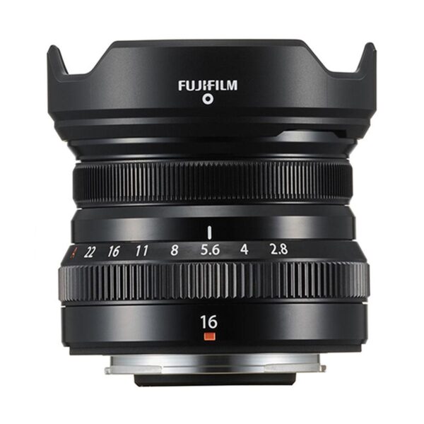 Fujinon XF 16mm F2.8 R WR Musta