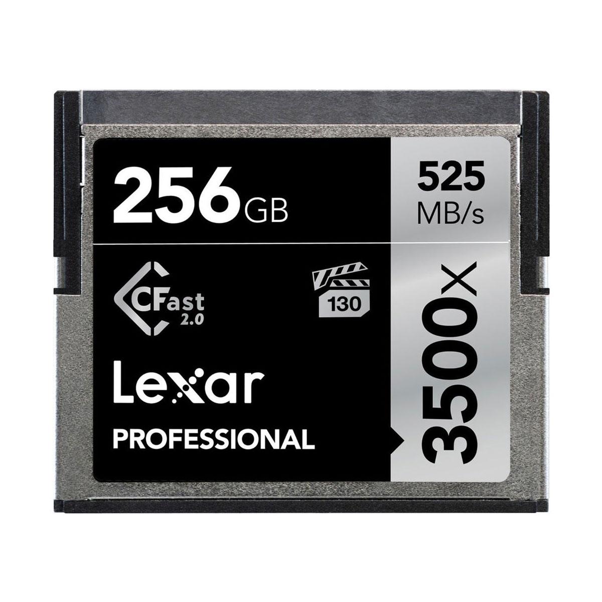 Lexar Professional 3500X Pro Cfast 256gb Memory Card