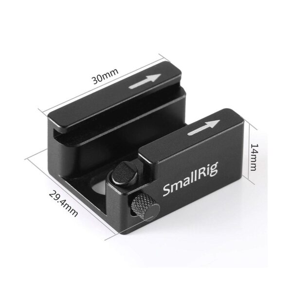 SmallRig Cold Shoe Mount Adapter with Anti-off Button 2260