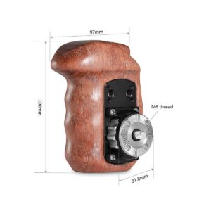 SmallRig Right Side Wooden Grip with Arri Rosette 1941