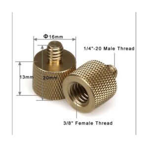 SmallRig Thread Adapter with female 3/8″ to male 1/4″ thread 1027