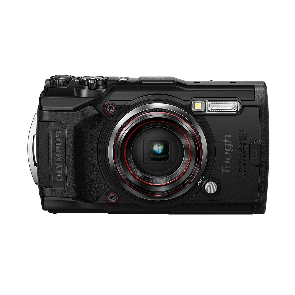 Olympus Tough TG-6 Musta