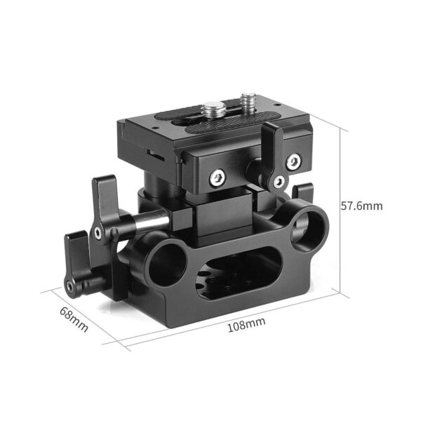SmallRig Universal 15mm Rail Support System Baseplate 2272