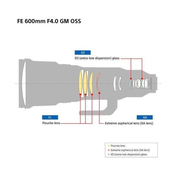 Sony FE 600mm f/4 GM OSS