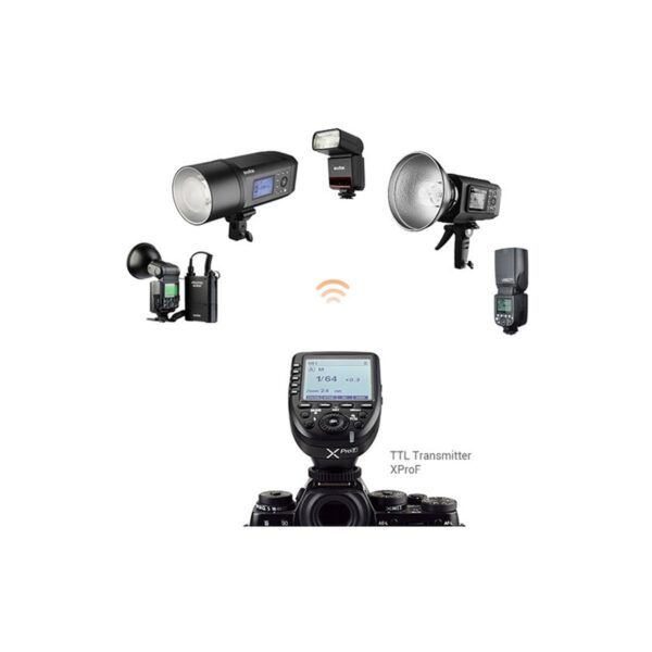 Godox V350F Salama Fujifilm kameroille