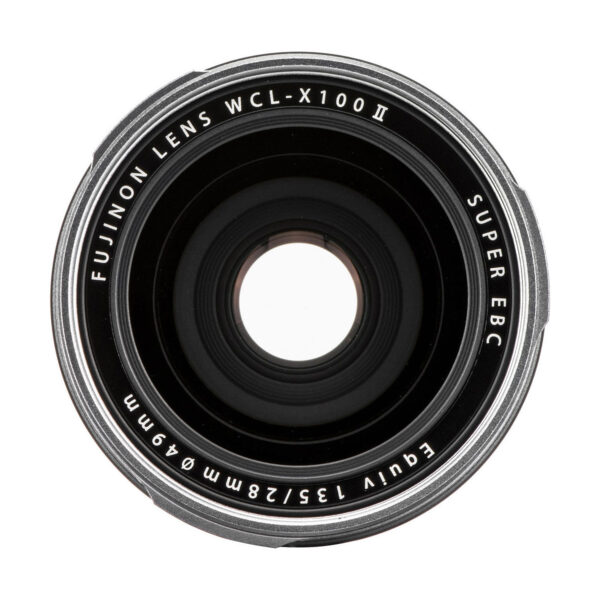 Fujifilm WCL-X100 II Laajakonversio linssi hopea
