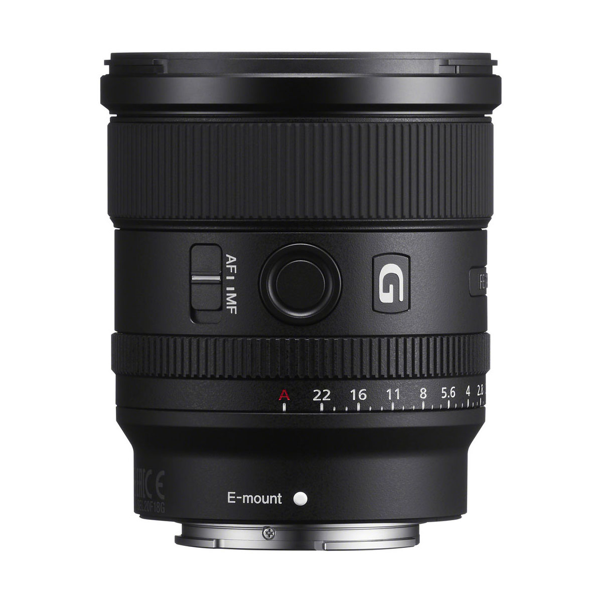 Sony FE 20mm f/1.8 G