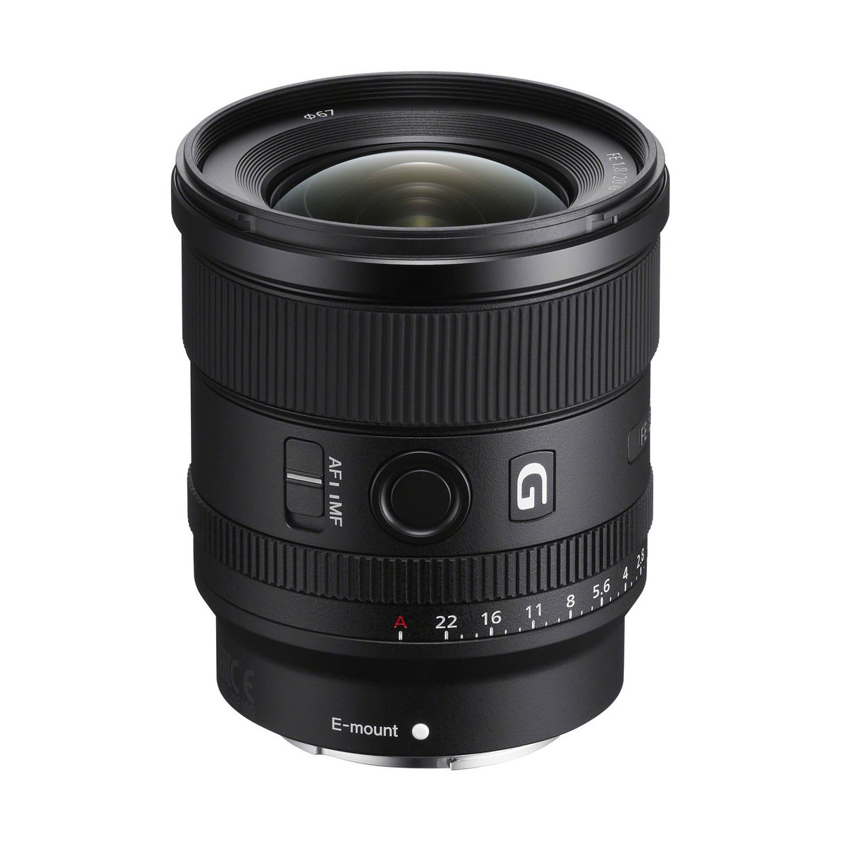 Sony FE 20mm f/1.8 G