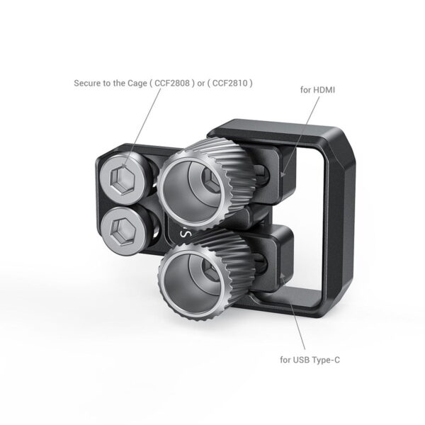 SmallRig HDMI and USB Type-C Cable Clamp for FUJIFILM X-T4 Cages BSC2809