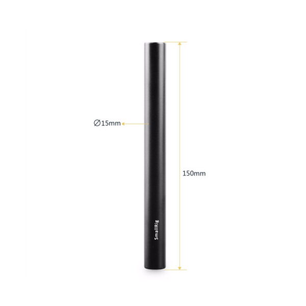 Smallrig 1050 15mm Alu Alloy Rods (M12-15CM)