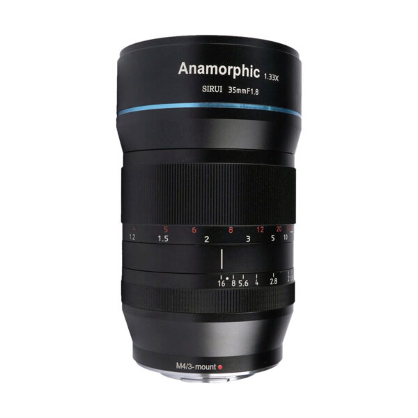 Sirui Anamorphic Lens 1.33x 35mm f/1.8 – MFT Sirui Anamorphic Lens 1.33x 35mm f/1.8 – MFT
