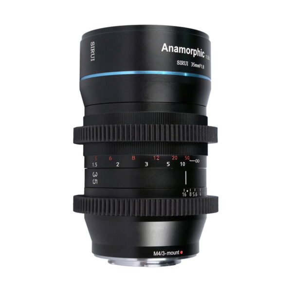 Sirui Anamorphic Lens 1.33x 35mm f/1.8 – MFT Sirui Anamorphic Lens 1.33x 35mm f/1.8 – MFT