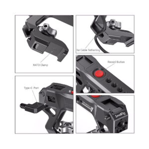 Smallrig 2880 Top Handle NATO w Remote Trigger f. Panasonic cameras