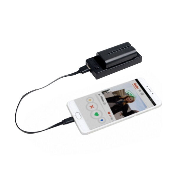 Nanlite CN-58 laturi + 4500mAh NP-F akku kitti