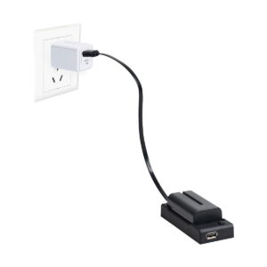 Nanlite CN-58 laturi + 4500mAh NP-F akku kitti
