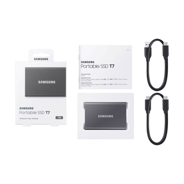 Samsung 500GB T7 Portable SSD