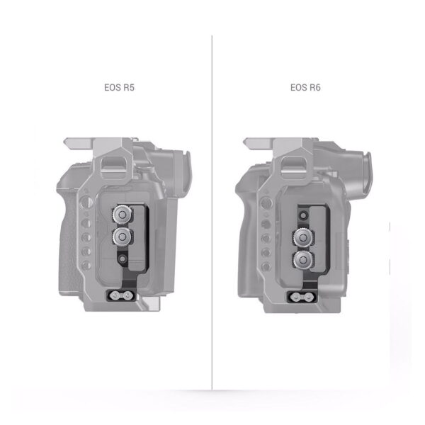 SmallRig HDMI and USB-C Cable Clamp for EOS R5 and R6 Cage 2981