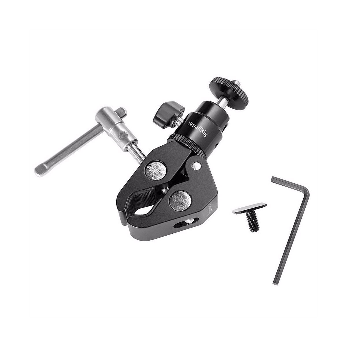 SmallRig Super Clamp Mount with 1/4″ Screw Ball Head Mount 1124