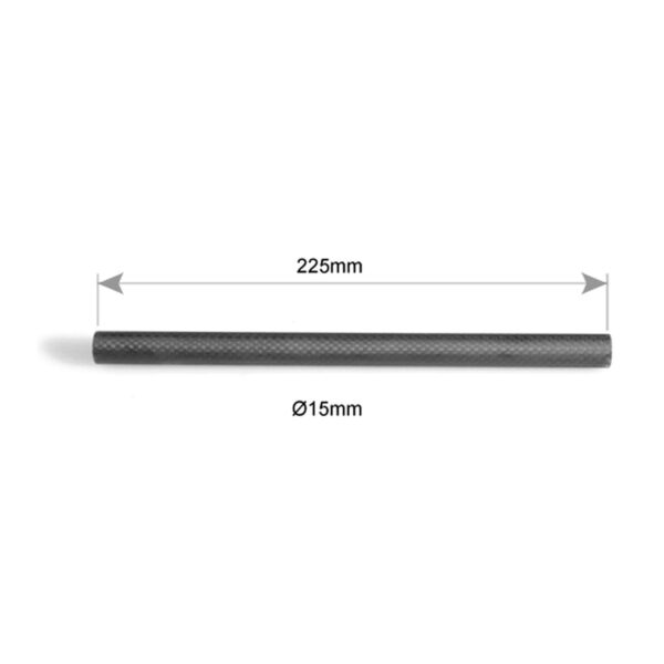 Smallrig 1690 15mm Carbon Fiber Rods (22,5cm)