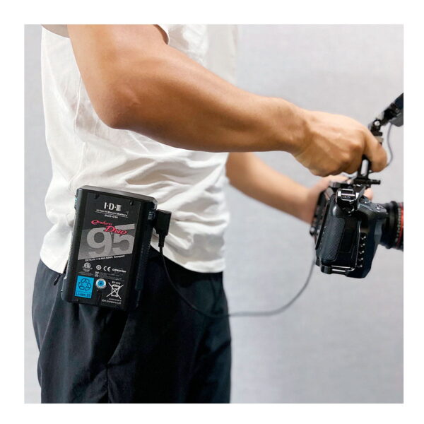 Smallrig 2990 Battery Adapter Plate V-Mount w Belt Clip