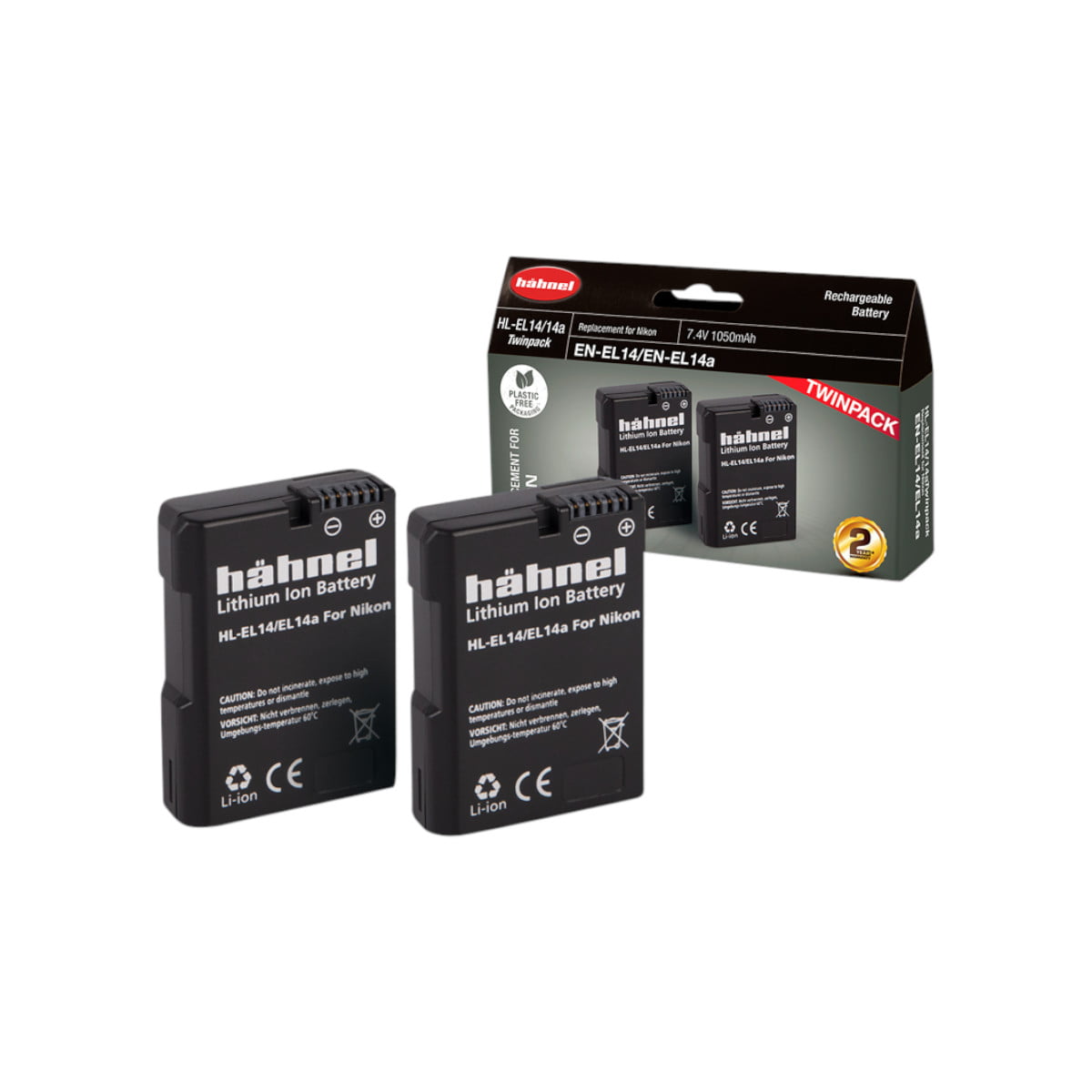 Thread HL-EL14 ( Nikon EN-EL14 ) Twin Pack