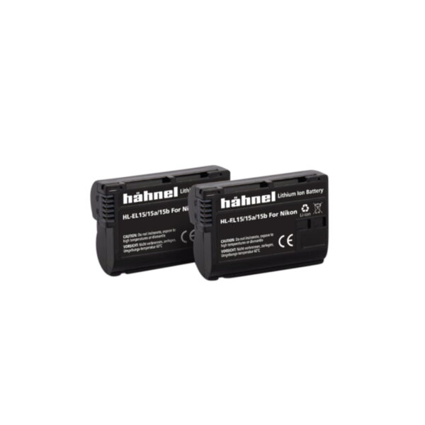 ähnel HL-EL15HP ( Nikon EN-EL15 ) Twin Pack
