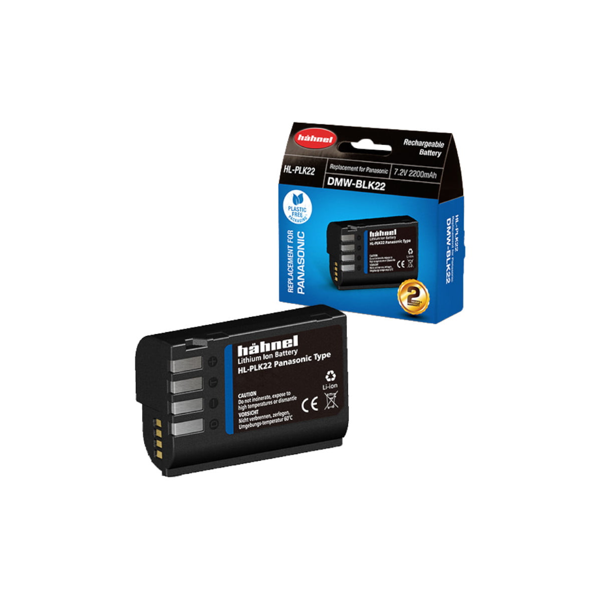 Hähnel HL-PLK22 ( Panasonic DMW-BLK22 )