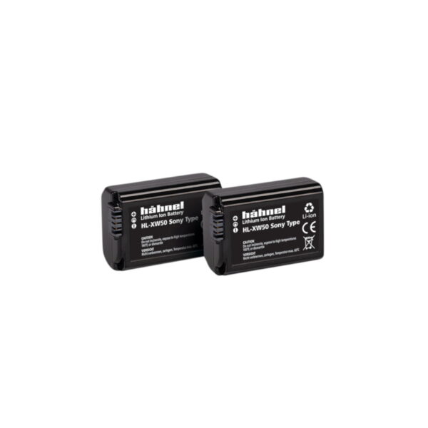 Hähnel HL-XW50 ( Sony NP-FW50 ) Twin Pack